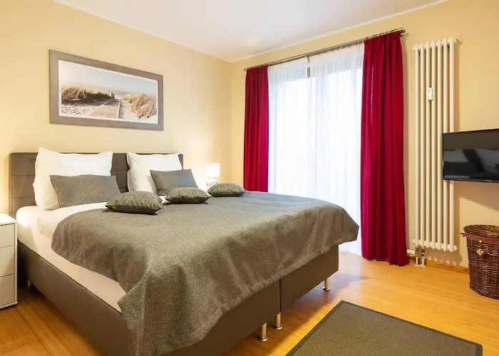Kaiservillen - Mit 1 Schlafzimmer Und Balkon D224 דירה הרינגסדורף