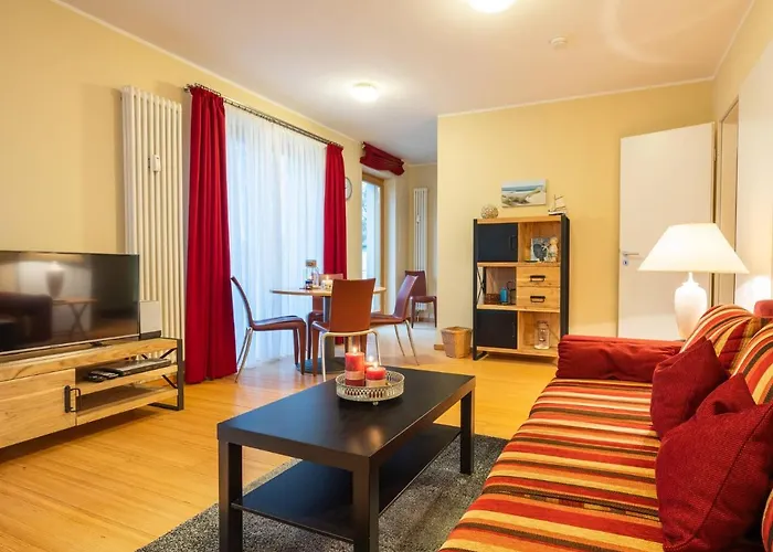 Kaiservillen - Mit 1 Schlafzimmer Und Balkon D224 הרינגסדורף